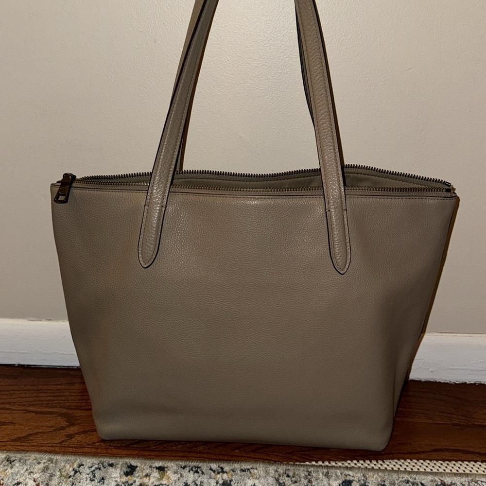 Coach leather tote - Picture 3 of 8